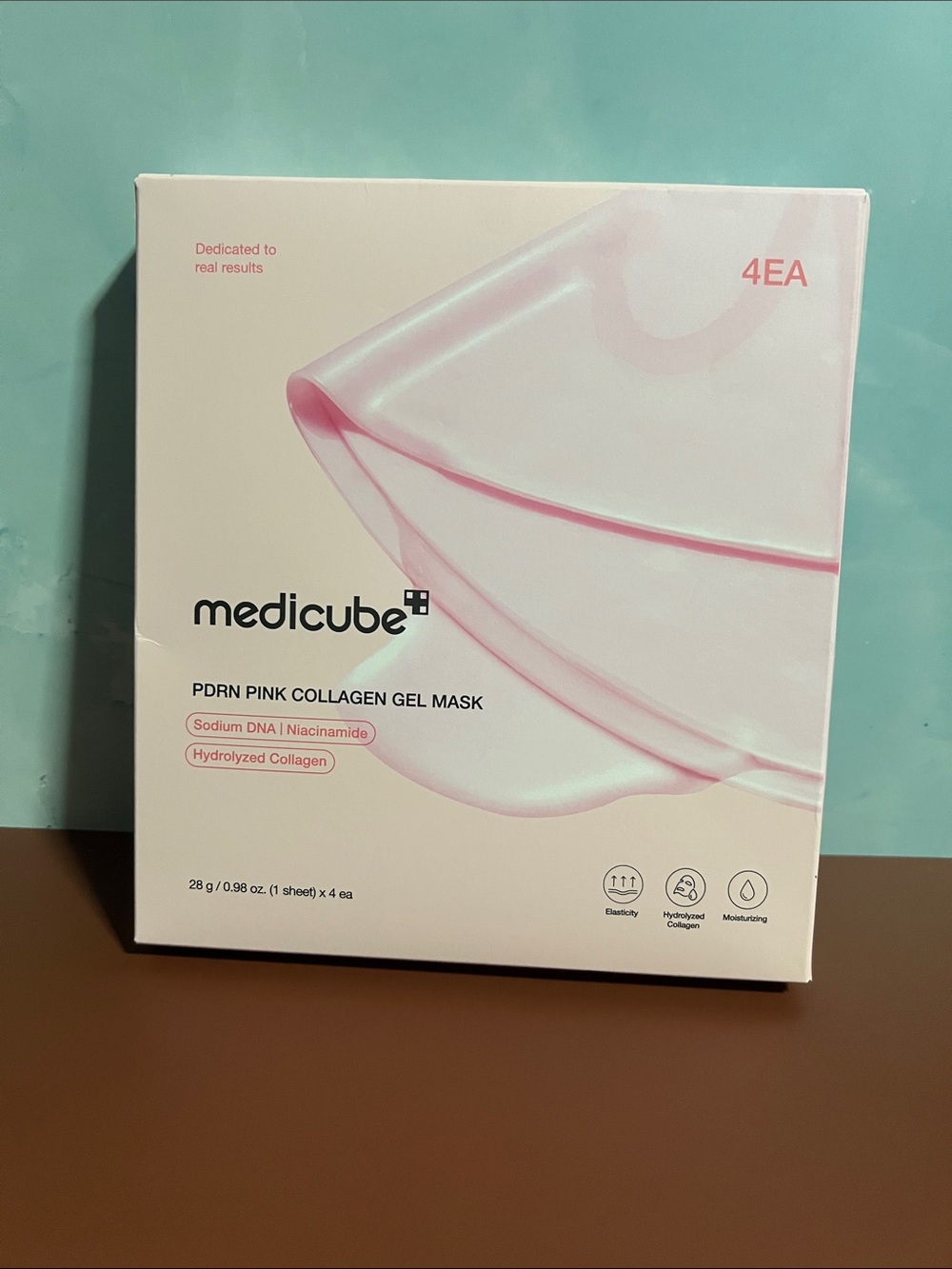 Medicube PDRN Pink Collagen Gel Mask 4 Pack - Pink